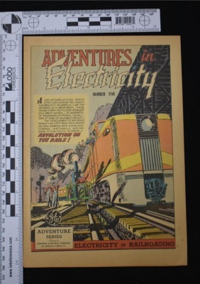 (7) Comic books - GE Adventures in Electricity, Numbers 1-7 - 12