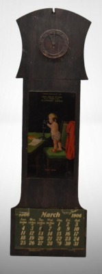 1906 Advertising calendar - Gem Drug Store, Ellinwood, KS