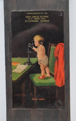 1906 Advertising calendar - Gem Drug Store, Ellinwood, KS - 4