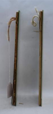 (2) Kansas mirrored advertising thermometers: Geneseo Auto Service and Sterling Implement Co. - 10