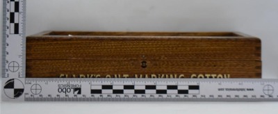 Clark's O.N.T. Marking Cotton thread display case - 11
