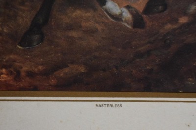1918 Advertising calendar - The Bierer Shadel Merc. Co., Hiawatha, KS, "Masterless" from original R.A. Fox painting - 5