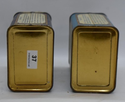 (2) Old Rawleigh's 8 oz. spice tins - Ginger and Mustard - 7