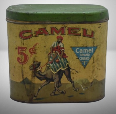 Camel 5 cent Cigar tin - good graphics