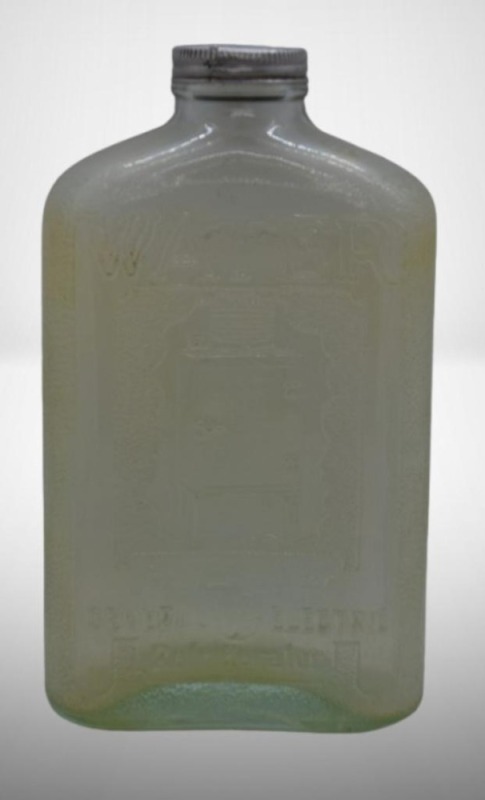 1.5 pint "Water" bottle for Monitor Top/ GE Refrigerator w/ original lid