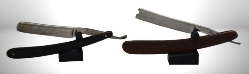 (2) Straight edge razors: Keen Kutter "Royal", No. 419; The Torrey