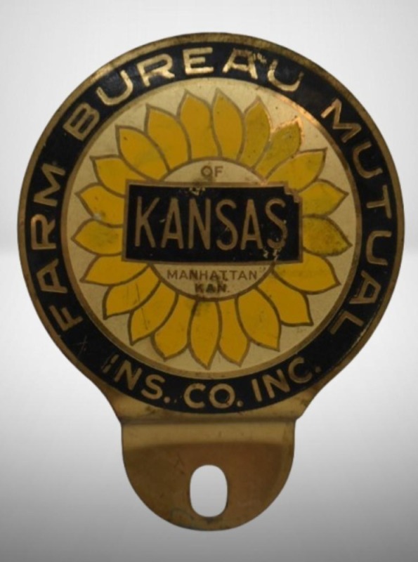 Kansas Farm Bureau Mutual Ins. Co. license plate topper