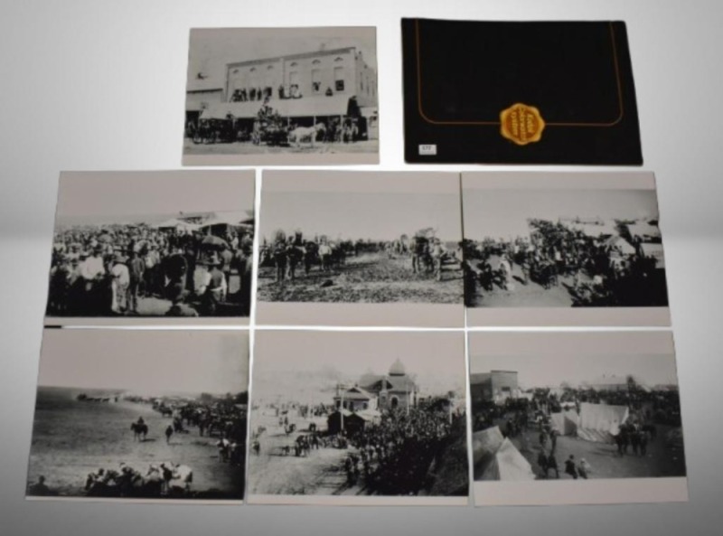 (7) Old 6" x 10" photographs