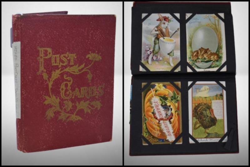 Assortment of 60+ post cards, lots of seasonal and novelty, early 1900's postmarks