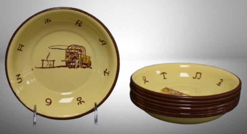 (8) Monterrey Western Ware 7"d bowls