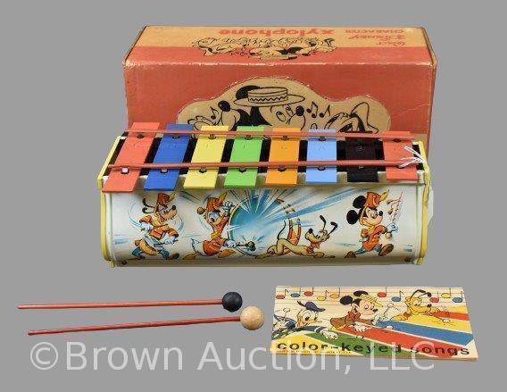 Walt Disney Character xylophone in original box,