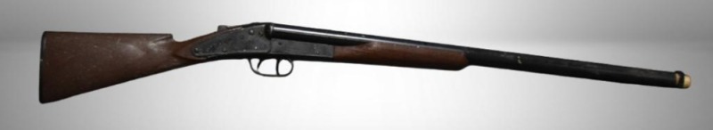 Daisy Model No. 410 pop shotgun (cracked stock)
