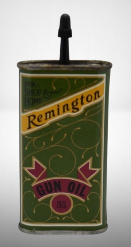 Remington Gun Oil can, 3 fl. oz.