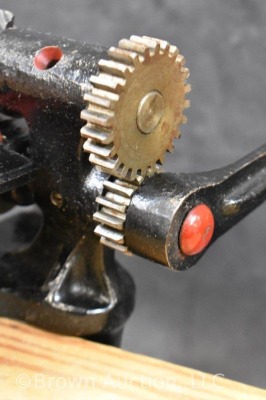 (2) Cast Iron clothing pinching tools: American Pinker; - 5
