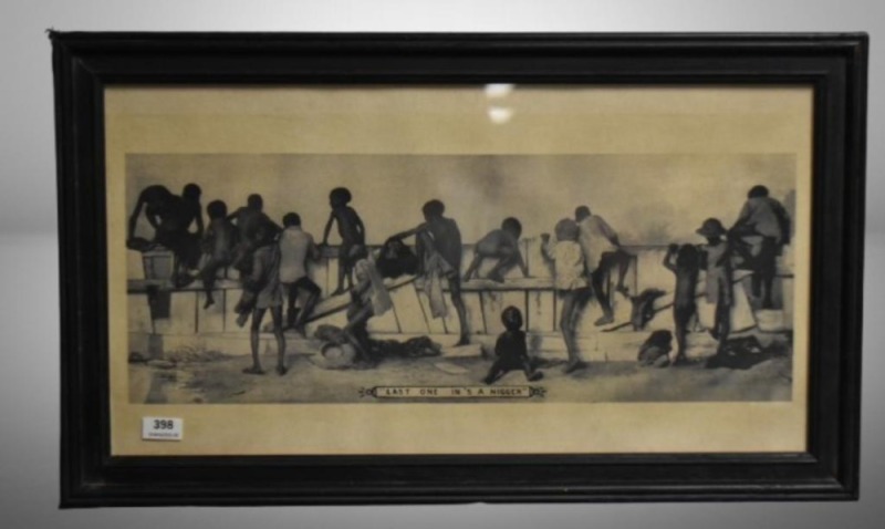 Black Americana 1890's print