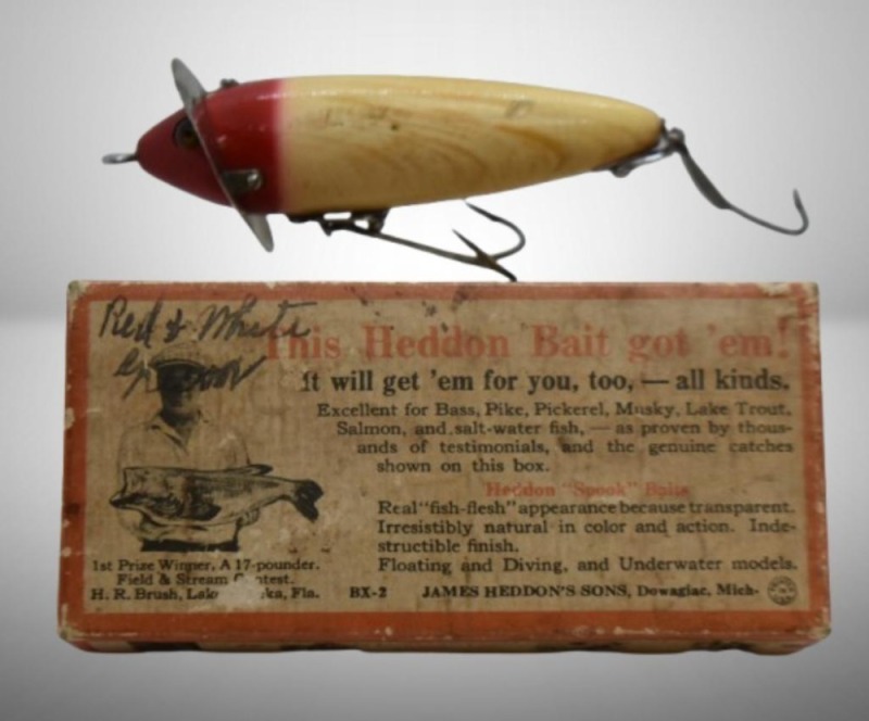 Heddon 210 Surface fishing lure with box