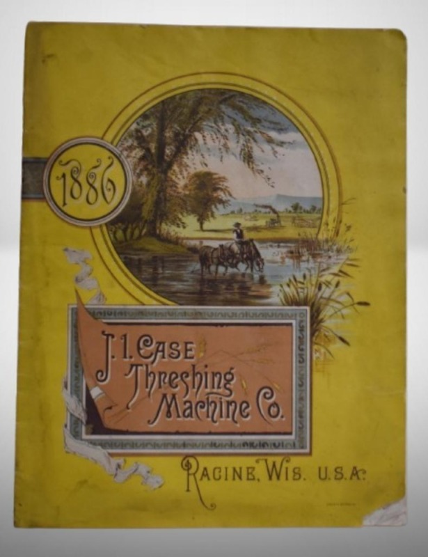 1886 J.I. Case Threshing Machine Co. informational booklet