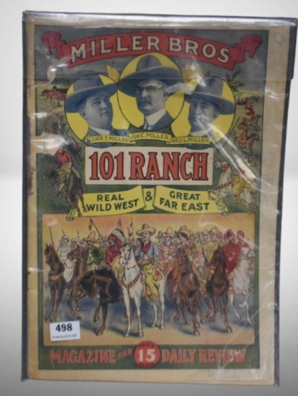 Miller Bros. 101 Ranch Magazine and Daily Review, Price 15 cents
