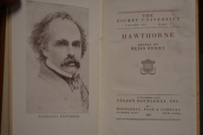 (23) Hard back volumes of The Pocket University, Guide to Daily Reading, Doubleday Page & Co. 1927 - 7