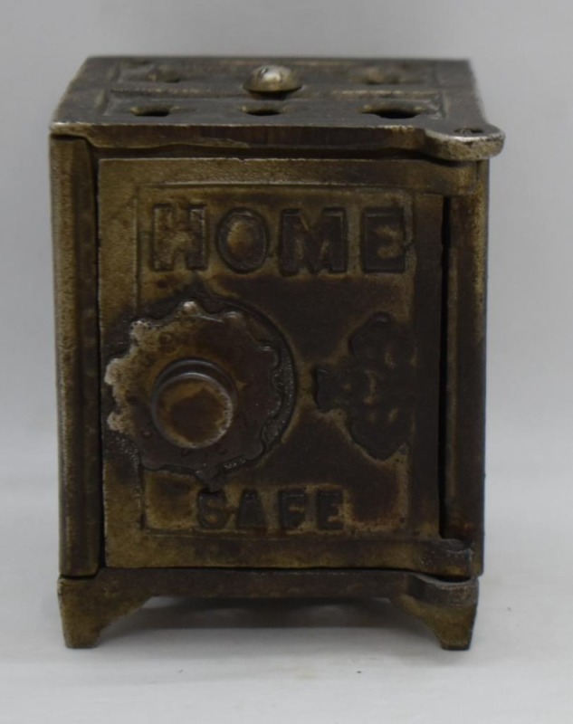 Cast Iron combination Home Safe still bank