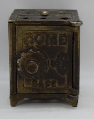 Cast Iron combination Home Safe still bank