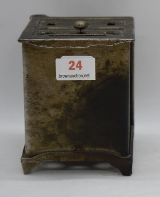 Cast Iron combination Home Safe still bank - 3