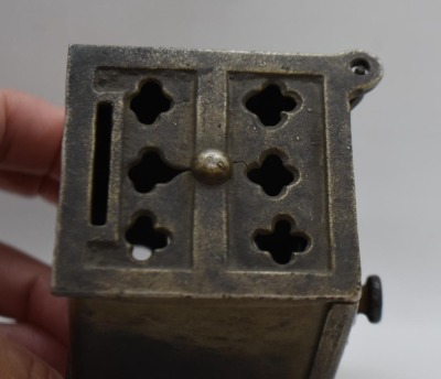 Cast Iron combination Home Safe still bank - 5