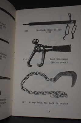 (2) Paperback books: 1 - Fence and Wire Tools, "Stretchers and Strainers', by Conrad E. Bose, NE, 1975; 2 - The 'Bobbed Wire' V Bible, by Jack Glover, Cow Puddle Press, TX, 1977 - 9