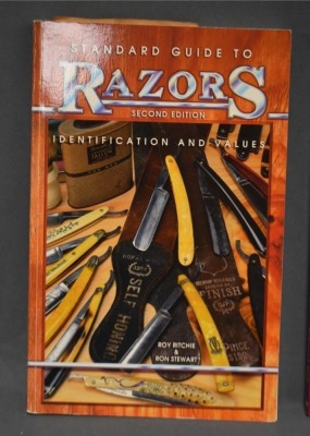 (3) Paperback books: 1 - Straight Razor Collection: An Illustrated History and Price Guide, by Robert A. Doyle, Collector Books, KY, 1980; 2 - Standard Guide to Razors: Identification and Values, by Roy Ritchie/Ron Stewart, Collector Books, KY, 1995; 3 - - 3