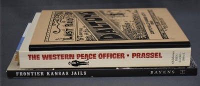 (3) Paperback books: 1 - Last Raid of the Daltons: Battle with Bandits, First Edition, by David Stewart Elliot, Coffeyville Journal Print, 1892; 2 - The Western Peace Officer: A Legacy of Law and Order, by Frank Richard Prassel, University of Oklahoma Pre