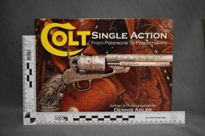 (2) Hard back books: 1 - Colt's Variations of the Old Model Pocket Pistol, 1848-1872, Second Revised Edition, by P.L. Shumaker, Borden Publishing Company, 1966; 2 - Colt Single Action: From Patersons to Peacemakers, by Dennis Adler, Chartwell Books Inc., - 7
