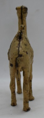 Cast Iron Camel 4.75" still bank - 5