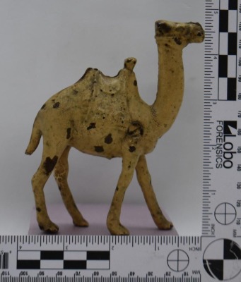 Cast Iron Camel 4.75" still bank - 8