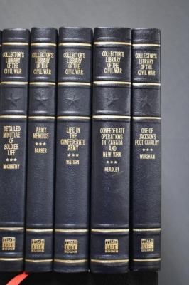 (26) Hard back volumes of Collectors Library of the Civil War, Time Life Books, various authors, 1981 - 5