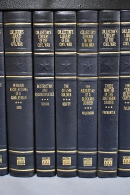 (26) Hard back volumes of Collectors Library of the Civil War, Time Life Books, various authors, 1981 - 9