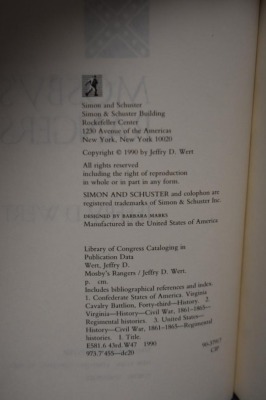 (3) Hard back books: 1 - This Hallowed Ground: The Story of the Union Side of the Civil War, by, Doubleday & Company, Inc. NY, 1955/56 Bruce Catton; 2 - Wilderness: A Tale of the Civil War, Book Club Edition, by Robert Penn Warren, Random House, NY, 1961; - 5
