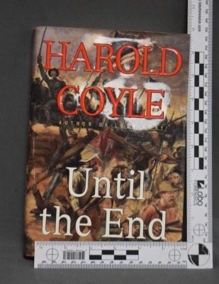 1 - Hardback book, Until the End: A Novel of the Civil War, by Harold Coyle, Simon & Schuster, 1996 ; (2) - Paperback books: 2 - Strange Battles of the Civil War, by Webb Garrison, Jr., Cumberland House Publishing, Inc., TN, 2001; 3 - A People's History o - 4