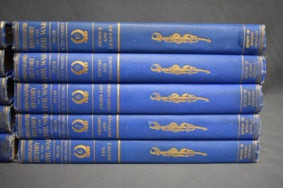 (10) Hard back volumes of The Photographic History of the Civil War In Ten Volumes, Semi-Centennial Memorial Edition, edited by Francis Miller, copyright 1911 - 4