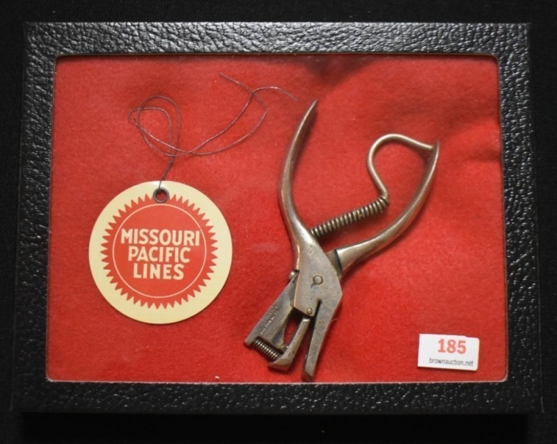 Missouri Pacific Lines ticket punch