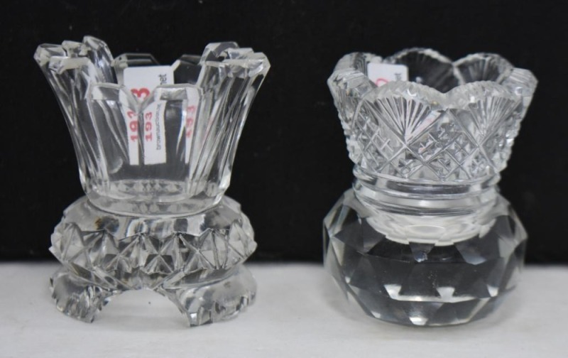 (2) EAPG 2.5" toothpick holders