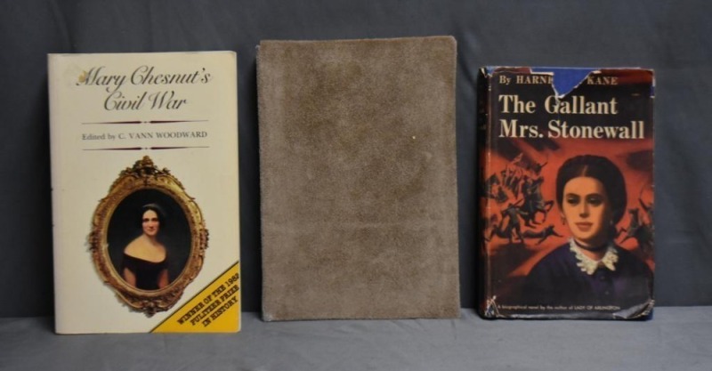 (3) Books: (2) Hard back books: 1 - The Gallant Mrs. Stonewall, Book Club Edition, by Harnett T. Kane, Doubleday & Co., NY, 1957 (has dustcover); 2 - Journals of Amanda Virginia Edmonds - Lass of the Mosby Confederacy 1859-1867, edited by Nancy Chappelear