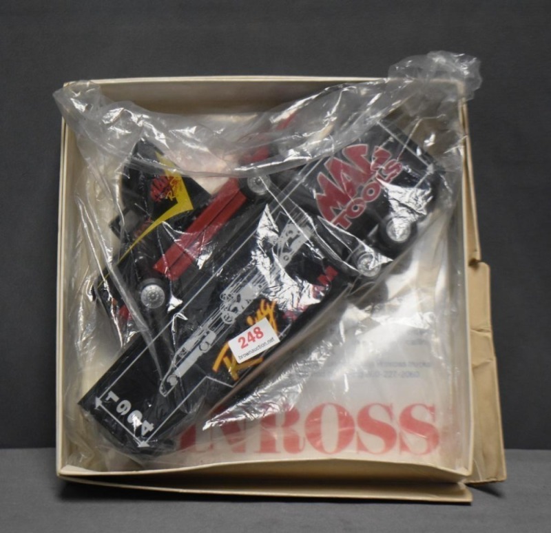 Winross die-cast metal Mac Tools Racing Team tractor trailer, original box