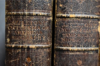 (7) Hard back volumes of Appleton's Encyclopedia of American Biography, edited by James G. Wilson, Published by D. Appleton & Co. NY 1889 - 2