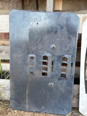 Metal Gas Pump Face Panels, 21" x 13.5" - 5