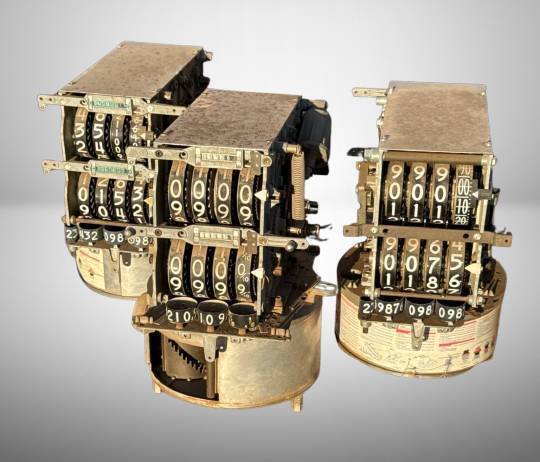 Four Mechanical Fuel Pump Registers