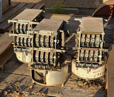 Four Mechanical Fuel Pump Registers - 2