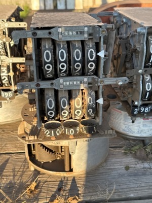 Four Mechanical Fuel Pump Registers - 4