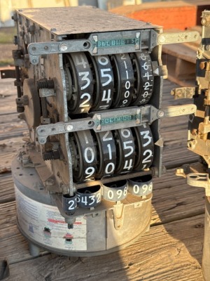 Four Mechanical Fuel Pump Registers - 5