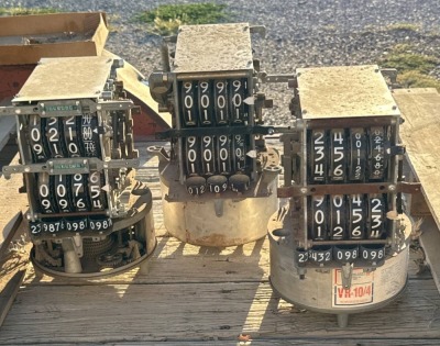 Four Mechanical Fuel Pump Registers - 6