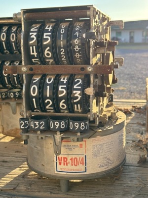 Four Mechanical Fuel Pump Registers - 9